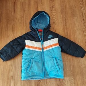 Nike Soft Blue Fleece Jacket